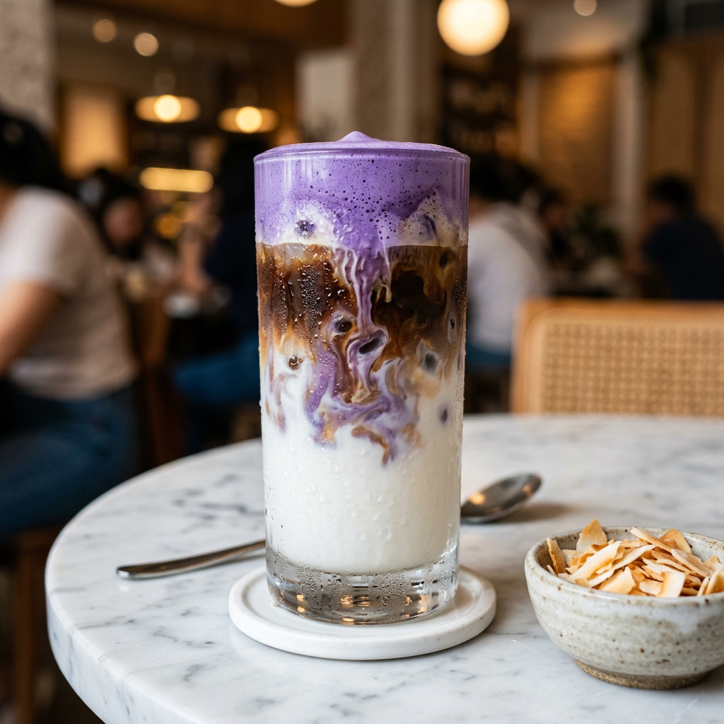 The Starbucks Ube Latte, Upgraded: 100% Pure, Zero-Syrup Recipe