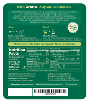 Instant Unsweetened Matcha Blend